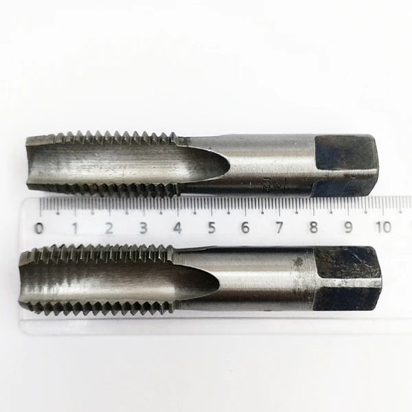 Фото Метчик ручной М22х2,5 9ХС (слесарный, комплект 2шт) ГОСТ 24705-81