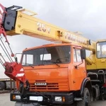 Услуги Автокрана Камаз 25тн /21,7м