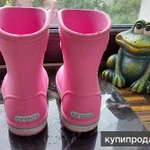 Фото №4 CROCS Непромокаемые сапоги детские Crocband Boot