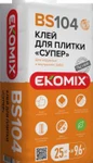 фото Клей для плитки "Ekomix" Супер BS 104