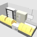 План расстановки оборудования магазина