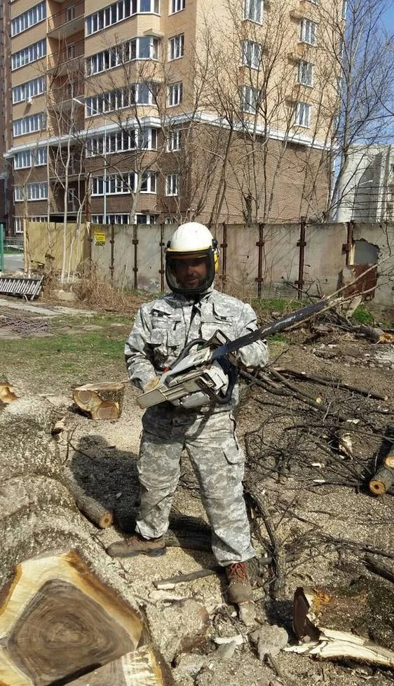 Фото Спилить дерево в Краснодаре. уберем почистим участок.