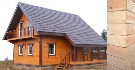 Фото Дом из бруса 200 за 1800000 с фундаментом под ключ