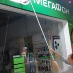 Фото №2 Мойка окон, фасадов 