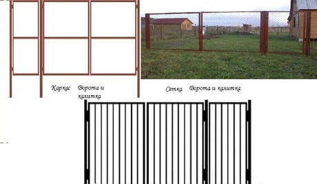 Фото Садовые ворота и калитки с бесплатной доставкой