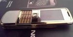 фото Nokia 8800 Arte Gold white белая кожа гадюки