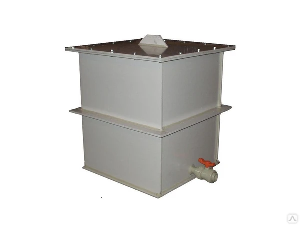 Емкость из ПВХ для сбора электролитов