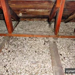 Фото №3 Вермикулит теплоизоляция дымохода, проходного узла (домов, бань), джут шкант