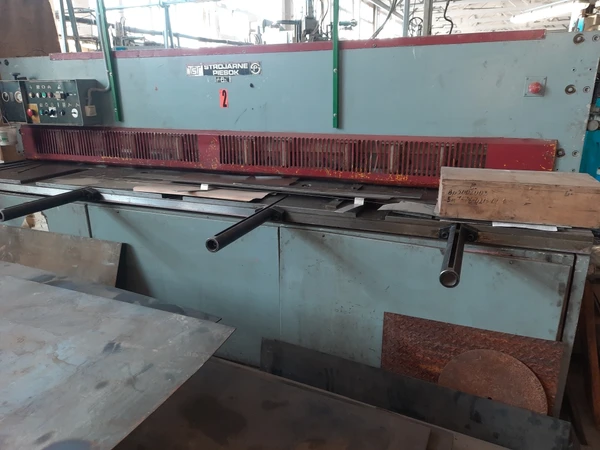 Фото Ножницы гильотинные NTE 3150/ 6,3E ( 6,3мм х 3150мм)