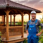 Фото №3 Пристройка к даче в Пензе террасы, веранды, комнаты под ключ