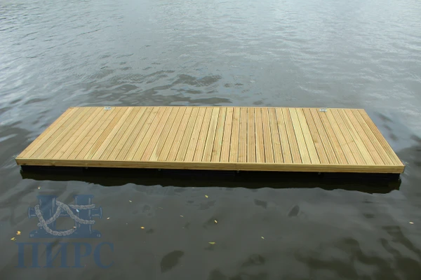 Фото Пирс, понтон для лодки, плавучий пирс, стартовый плот