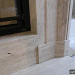 Фото №2 Каминный портал из армянского травертина