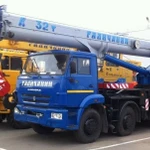 Услуги автокрана 32/31, от смены.