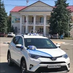 Прокат (аренда) с водителем toyota RAV на свадьбу