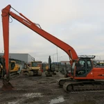 фото Аренда длиннорукого экскаватора Doosan 210SLR