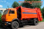 фото Мусоровоз с задней загрузкой КО-456-20 на шасси КамАЗ-43253