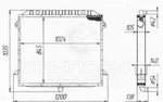 фото Радиатор охлаждения К-700 Кировец