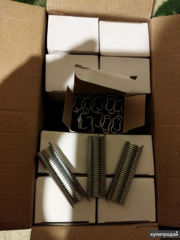 Фото Скобы для клеток, клипсатора скобообжимного