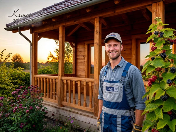Фото Пристройка к даче в Пензе террасы, веранды, комнаты под ключ