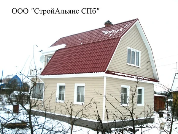 Фото Ремонт крыши, отделка фасада, работы на даче