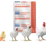 Фото №2 Комбикорм мешок ЭКОРМ, МИРОТОРГ, МЕГАКОРМ 25 кг.