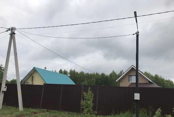 Фото Трубостойка, электрик, Установка счетчика