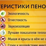 Утепление пеноизолом