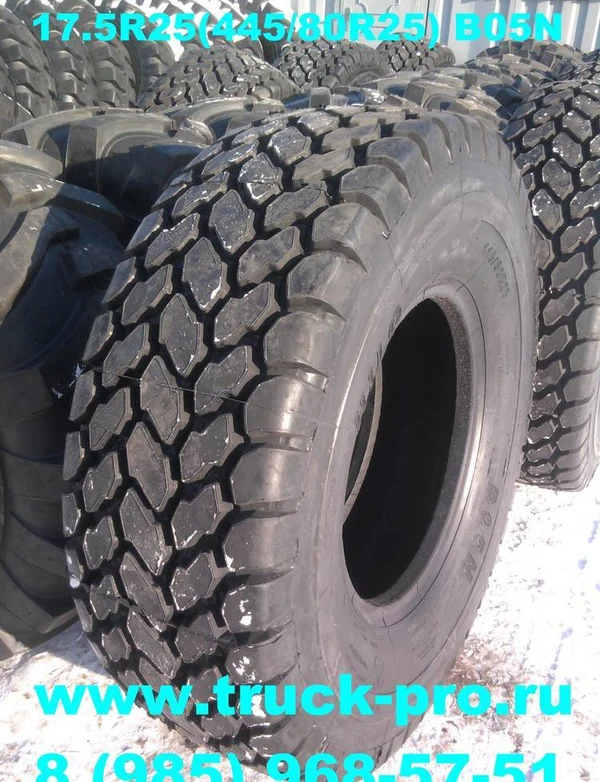 Фото Шины 445/80R25 для мобильных автокранов