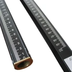 фото Метрошток МШи - 2,5 черный, 2 звена Анодированная сталь (Черный)