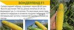 фото Семена сахарной кукурузы Вондерленд F1 Agri Saaten GmbH