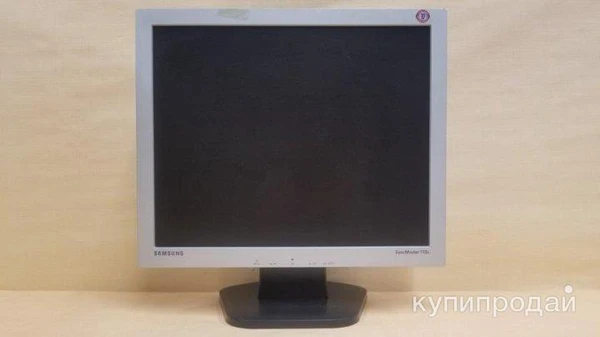Фото 17" ЖК TFT монитор Samsung рабочий с проверкой Включу при Вас