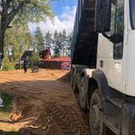 фото Песок гравий щебень пгс