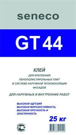 Фото Клей для наружного крепления пенопластовых плит GT44