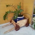 Фото №4 Тележка декоративная