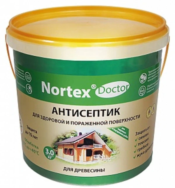 Фото Антисептик «Nortex®»-Doctor для древесины