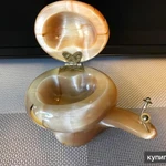 Фото №4 Шкатулка "Улитка" из натурального камня Селенит