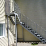 Фото №3 Изготовление, монтаж пожарных эвакуационных лестниц