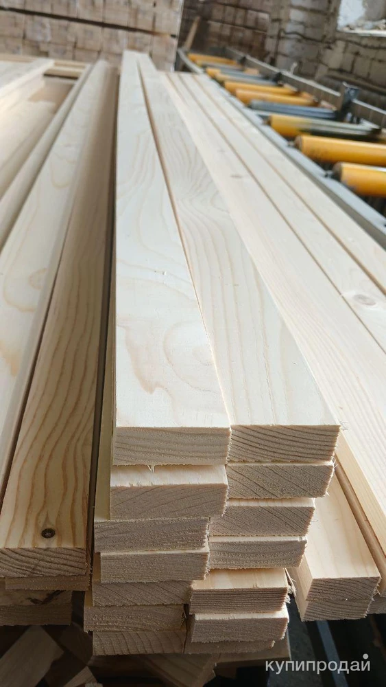 Фото Брусок сухой строганный