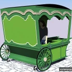 Фото №6 Ларьки. киоски и павильоны в виде кареты.