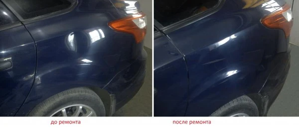 Фото Ремонт вмятин на автомобилях без покраски в Кропоткине и ст. Тбилисской