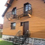 Фото №2 Балкон кованый