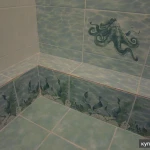 Фото №5 Ремонт Ванной и Туалета, Кладка плитки