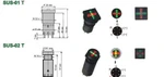 Фото №2 Указатель состояния со вставленным тестом SUS-01 Т, SUS-02 Т
