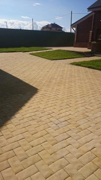 Фото Асфальтирование и укладка тротуарной плитки 