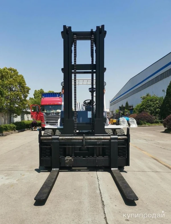 Фото Вилочный погрузчик 10 тонн 12 тонн дизельный