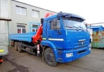 фото КАМАЗ-65117 с манипулятором Fassi F215A.22