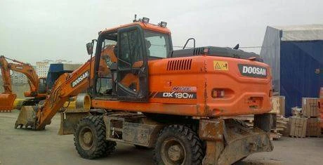 Фото Экскаватор колесный Doosan DX190W (б/у)