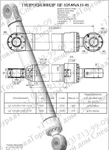 фото Гидроцилиндр стрелы ЭО-33211, ЭО-43211, ЦГ-125.85х1250.11.00
