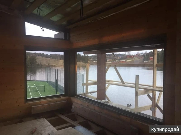 Фото Деревянные евроокна