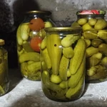 фото Соленые огурцы и помидоры